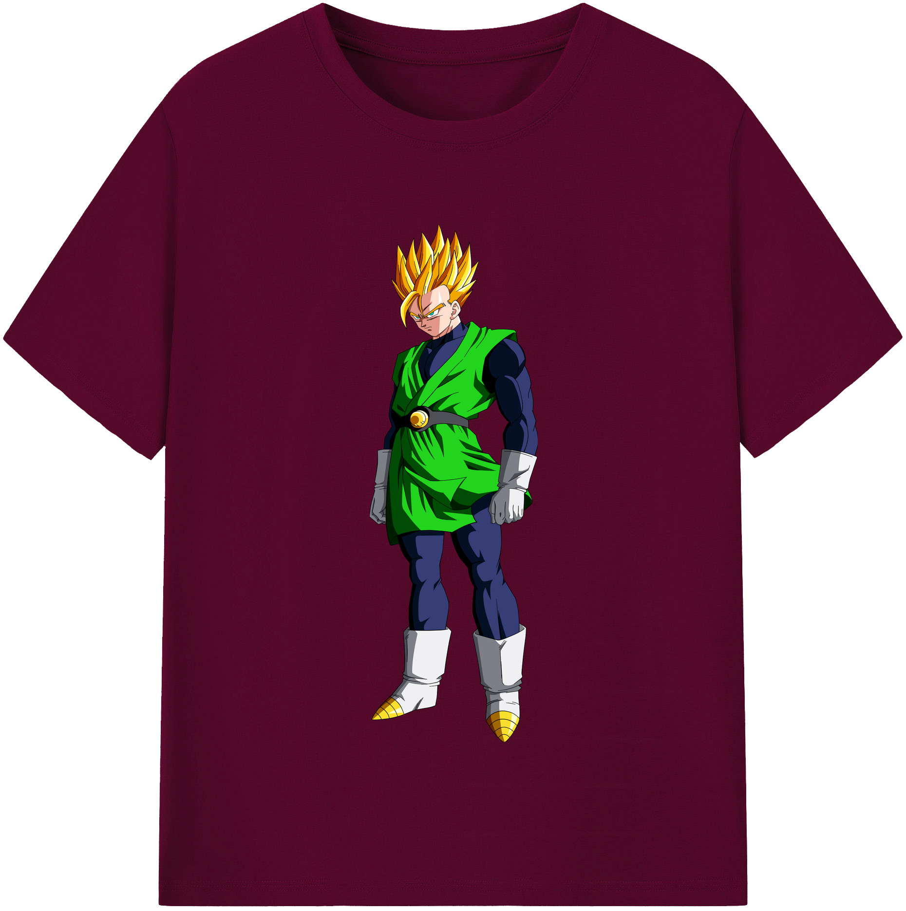 （画像用） ドラゴンボール 孫 悟飯（そんごはん）DRAGON BALL Son Gohan レディースカジュアルプリントTシャツ（綿100％）